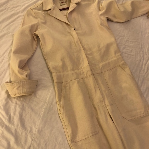 Faherty Overland Twill Jumpsuit - Picture 12 of 15